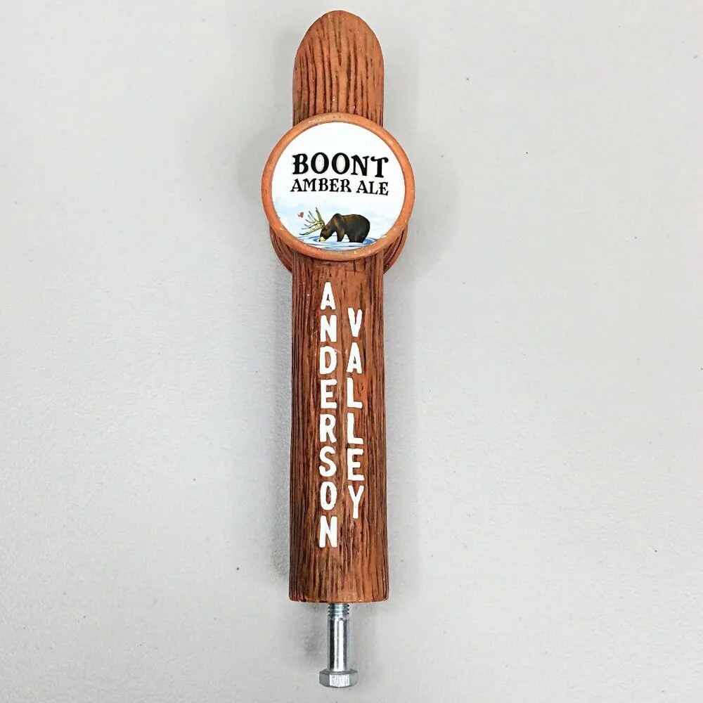 Anderson Valley Brewing Company Beer Tap Handle Tropical Hazy Boont‎ Amber Ale